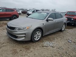 Salvage cars for sale at Kansas City, KS auction: 2016 KIA Optima LX