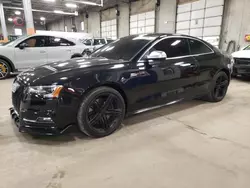 Salvage cars for sale from Copart Blaine, MN: 2014 Audi S5 Premium Plus