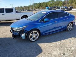 Chevrolet salvage cars for sale: 2016 Chevrolet Cruze Premier