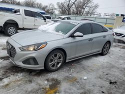 Salvage cars for sale at Wichita, KS auction: 2018 Hyundai Sonata Sport