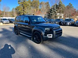 Land Rover Defender salvage cars for sale: 2021 Land Rover Defender 110 SE