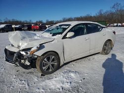 Salvage cars for sale at Ellwood City, PA auction: 2020 Nissan Sentra SV