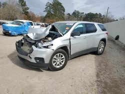 Salvage cars for sale at Greenwell Springs, LA auction: 2021 Chevrolet Traverse LS