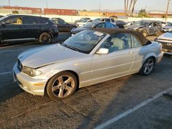 BMW 3 Series salvage cars for sale: 2005 BMW 325 CI