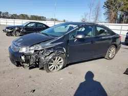 Honda Civic Vehiculos salvage en venta: 2012 Honda Civic EX