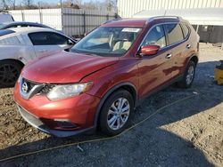 Nissan salvage cars for sale: 2015 Nissan Rogue S