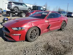 Salvage cars for sale at Portland, OR auction: 2021 Ford Mustang