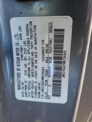 2008 Infiniti G37 Base