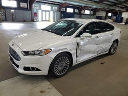 Ford salvage cars for sale: 2015 Ford Fusion Titanium