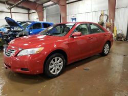 Salvage cars for sale at Lansing, MI auction: 2007 Toyota Camry Hybrid