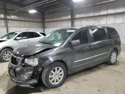 Salvage cars for sale from Copart Des Moines, IA: 2015 Chrysler Town & Country Touring