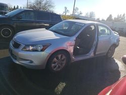 Salvage cars for sale at Woodburn, OR auction: 2009 Honda Accord EXL