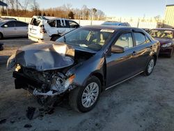 Salvage cars for sale at Spartanburg, SC auction: 2012 Toyota Camry Base