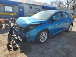 Salvage cars for sale at Wichita, KS auction: 2016 Ford Focus SE