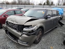 Salvage cars for sale at Lumberton, NC auction: 2013 Ford Flex SEL