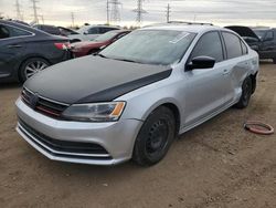 Salvage cars for sale from Copart Elgin, IL: 2016 Volkswagen Jetta S