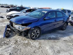 Salvage cars for sale from Copart Cahokia Heights, IL: 2020 KIA Forte FE