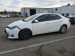 Toyota salvage cars for sale: 2017 Toyota Corolla L