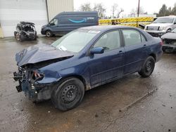 Toyota Corolla salvage cars for sale: 2005 Toyota Corolla CE