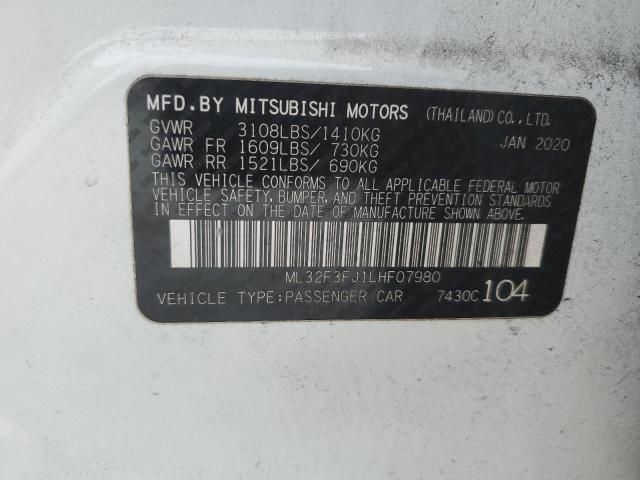 2020 Mitsubishi Mirage G4 ES