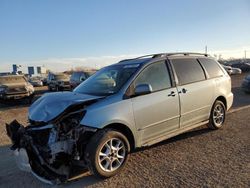 Salvage cars for sale at Des Moines, IA auction: 2005 Toyota Sienna XLE