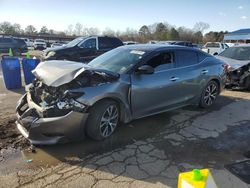 Salvage cars for sale at Florence, MS auction: 2016 Nissan Maxima 3.5S