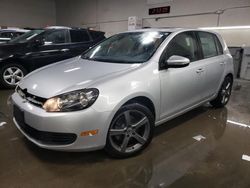 Salvage cars for sale at Elgin, IL auction: 2012 Volkswagen Golf