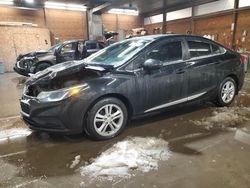 Vehiculos salvage en venta de Copart Ebensburg, PA: 2018 Chevrolet Cruze LT