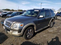 Ford Explorer salvage cars for sale: 2006 Ford Explorer Eddie Bauer