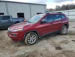 Salvage cars for sale at Grenada, MS auction: 2015 Jeep Cherokee Sport