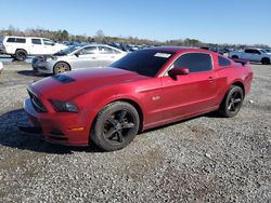 Salvage cars for sale at Lumberton, NC auction: 2014 Ford Mustang GT