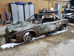 Salvage cars for sale at Kincheloe, MI auction: 1988 Toyota MR2 T-BAR S/C