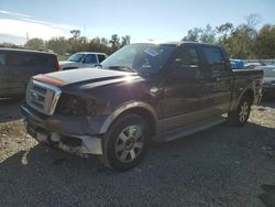 Salvage cars for sale at Riverview, FL auction: 2005 Ford F150 Supercrew