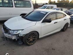 Salvage cars for sale from Copart San Martin, CA: 2019 Honda Civic Sport