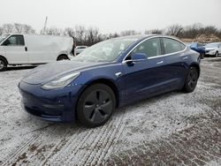 Salvage cars for sale at New Britain, CT auction: 2020 Tesla Model 3