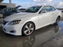 Salvage cars for sale at West Palm Beach, FL auction: 2011 Lexus IS 350