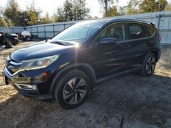 Salvage SUVs for sale at auction: 2015 Honda CR-V Touring