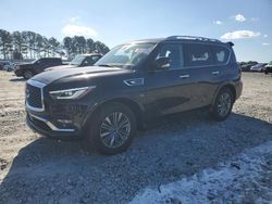 Salvage cars for sale at Loganville, GA auction: 2019 Infiniti QX80 Luxe