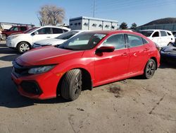 Vehiculos salvage en venta de Copart Albuquerque, NM: 2017 Honda Civic EX