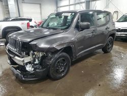 Salvage cars for sale from Copart Ham Lake, MN: 2018 Jeep Renegade Sport