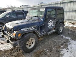 Jeep salvage cars for sale: 2004 Jeep Wrangler / TJ Sport