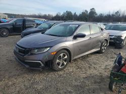 Salvage cars for sale at auction: 2021 Honda Civic LX