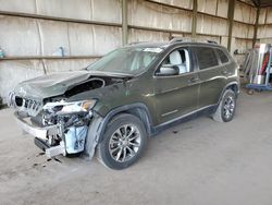 Jeep salvage cars for sale: 2020 Jeep Cherokee Latitude Plus