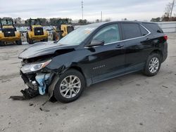 Salvage cars for sale at Dunn, NC auction: 2021 Chevrolet Equinox LT