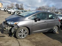 Salvage cars for sale at Moraine, OH auction: 2015 Honda FIT EX