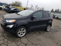 Salvage cars for sale at Woodburn, OR auction: 2022 Ford Ecosport SE