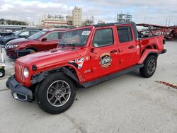 Jeep salvage cars for sale: 2020 Jeep Gladiator Overland