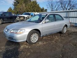 Honda salvage cars for sale: 2002 Honda Accord LX