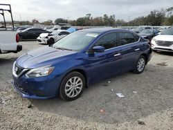 Salvage cars for sale at Riverview, FL auction: 2018 Nissan Sentra S