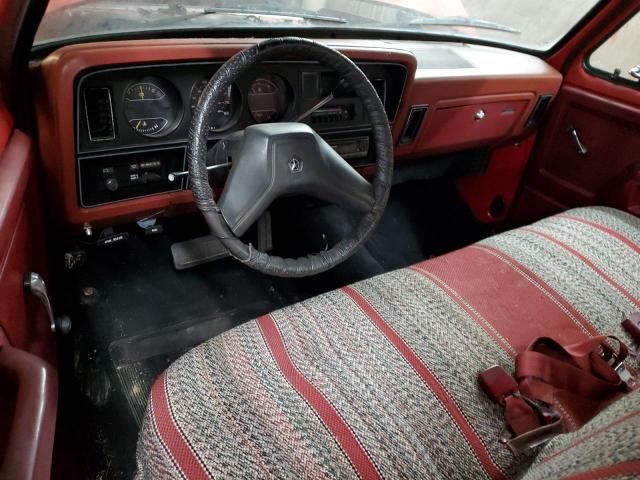 1987 Dodge D-SERIES D150